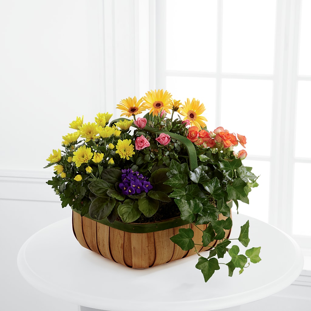 Gentle Blossoms Basket – Secret Garden Atx, Hutto TX