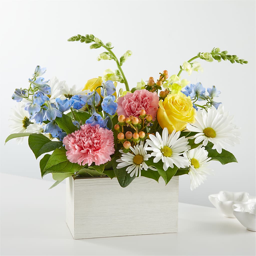 Sun Salutation Box Bouquet – Secret Garden Atx, Hutto TX