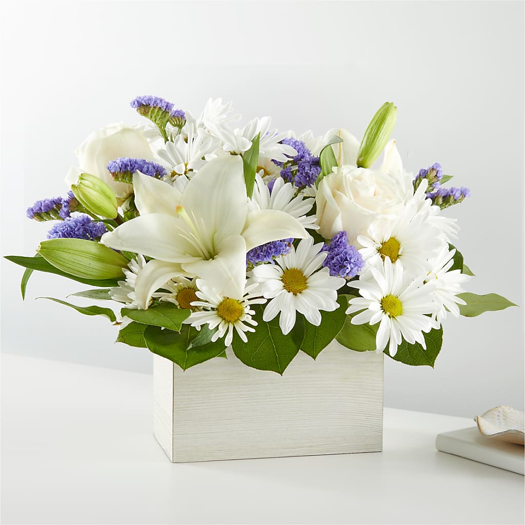 Beyond Blue Box Bouquet – Secret Garden Atx, Hutto TX