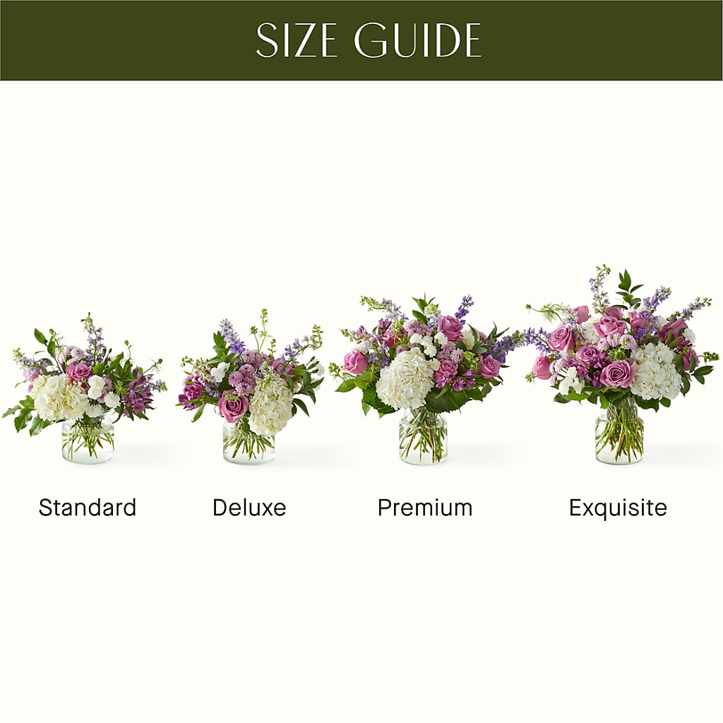 Violet Caress Bouquet – Secret Garden Atx, Hutto TX