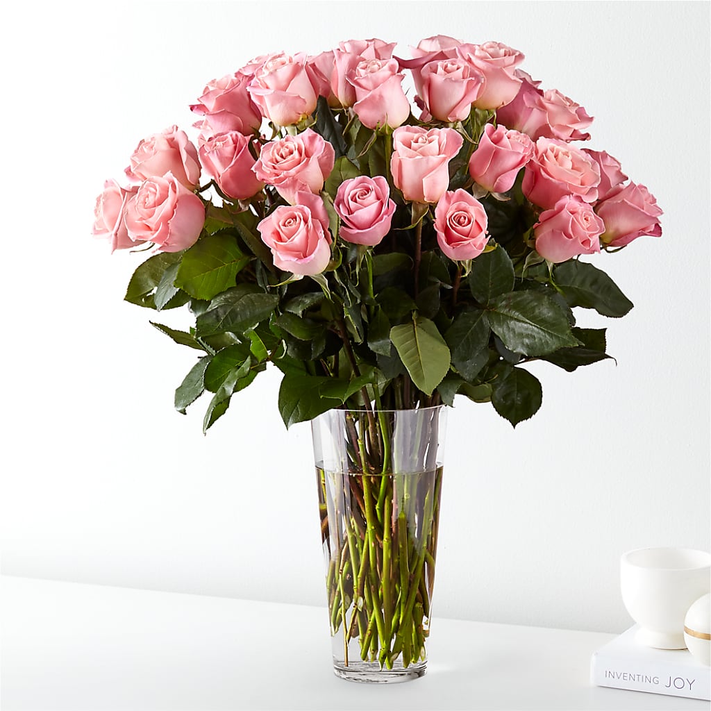 Long Stem Pink Rose Bouquet – Secret Garden Atx, Hutto TX