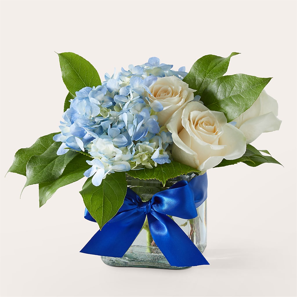 Sky Blue Delight Bouquet – Secret Garden Atx, Hutto TX