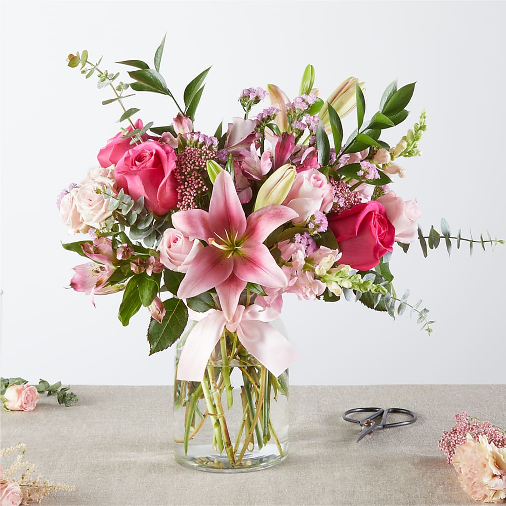 Pink Ribbon - A Florist Original – Secret Garden Atx, Hutto TX