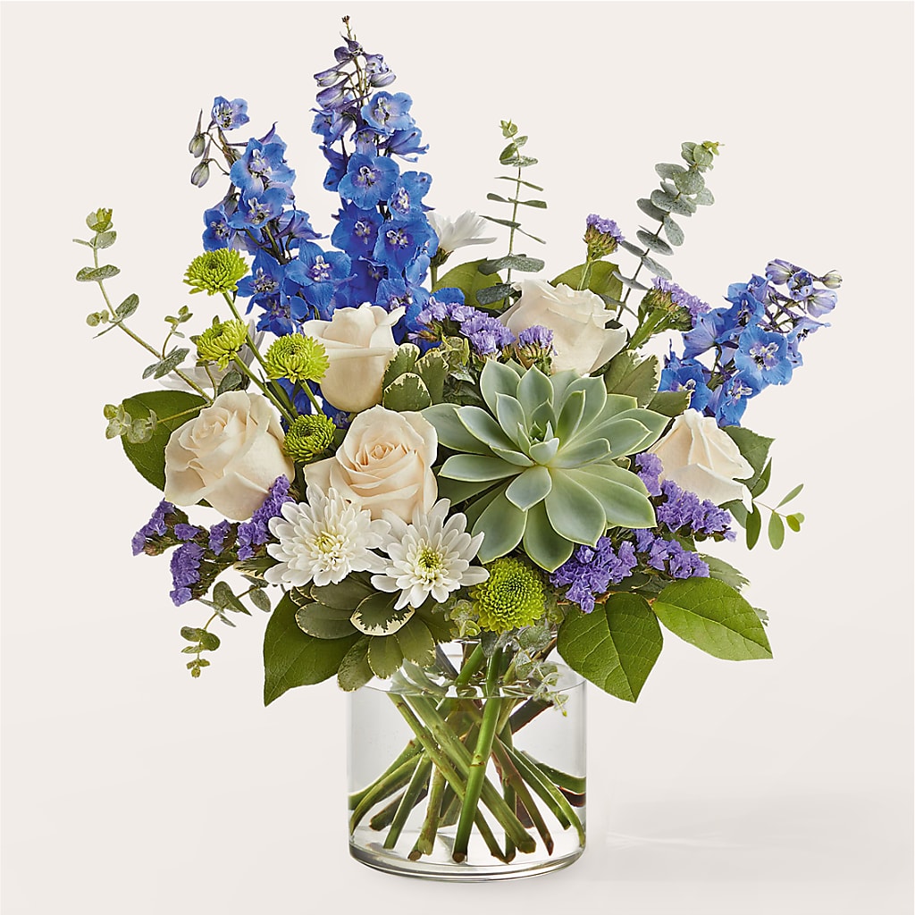 Cerulean Waves Bouquet – Secret Garden Atx, Hutto TX