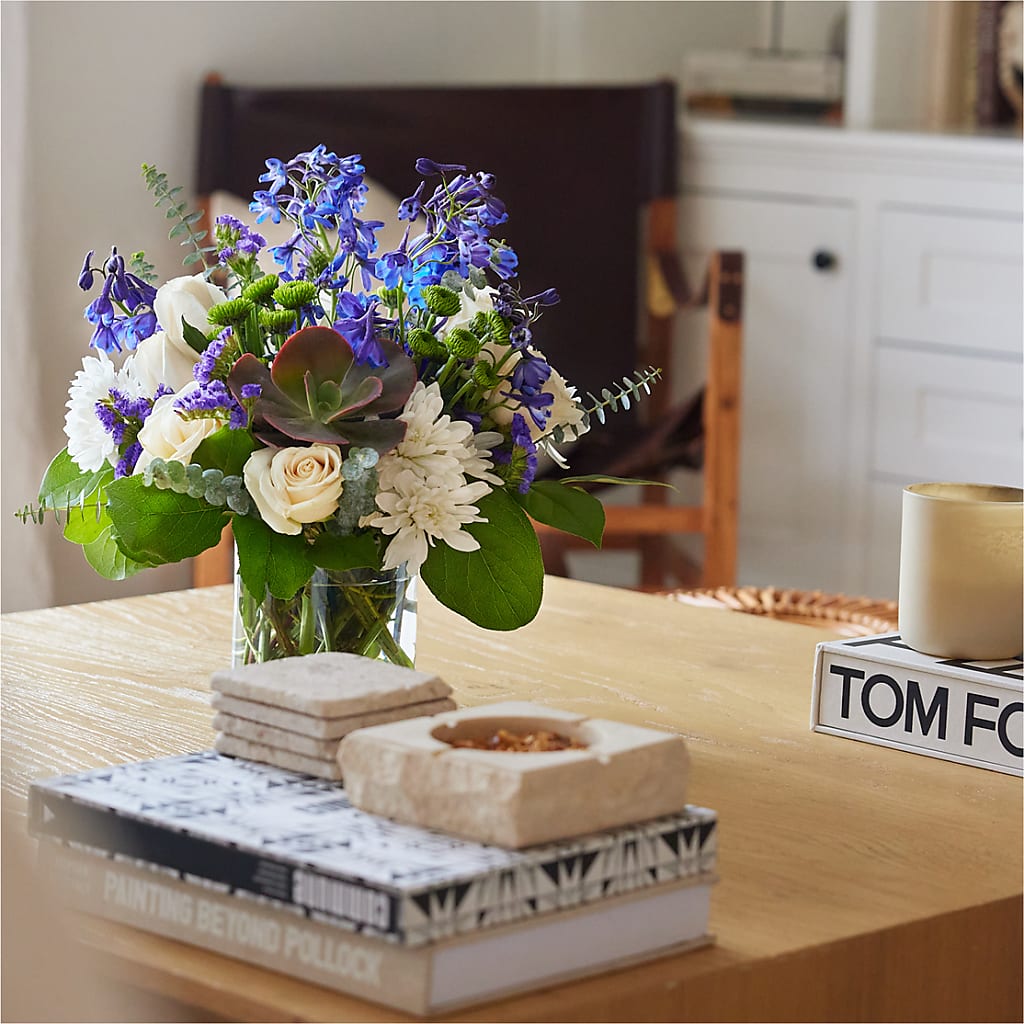 Cerulean Waves Bouquet – Secret Garden Atx, Hutto TX