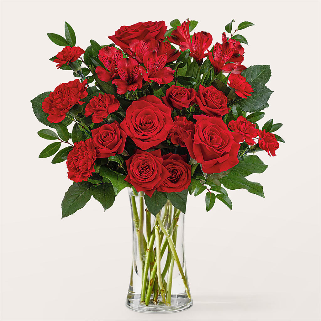 Brilliant Ruby Bouquet – Secret Garden Atx, Hutto TX