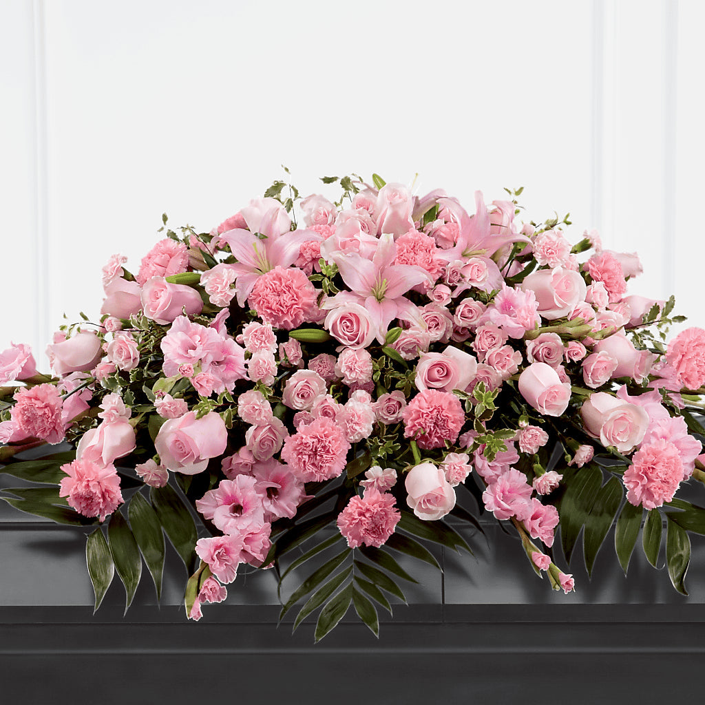 Garden of Comfort Casket Spray (Standard) – Secret Garden Atx, Hutto TX