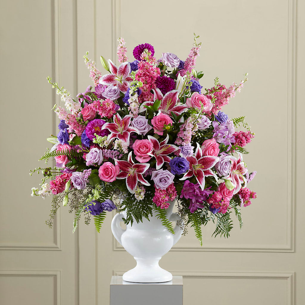 Peaceful Tribute Arrangement – Secret Garden Atx, Hutto TX