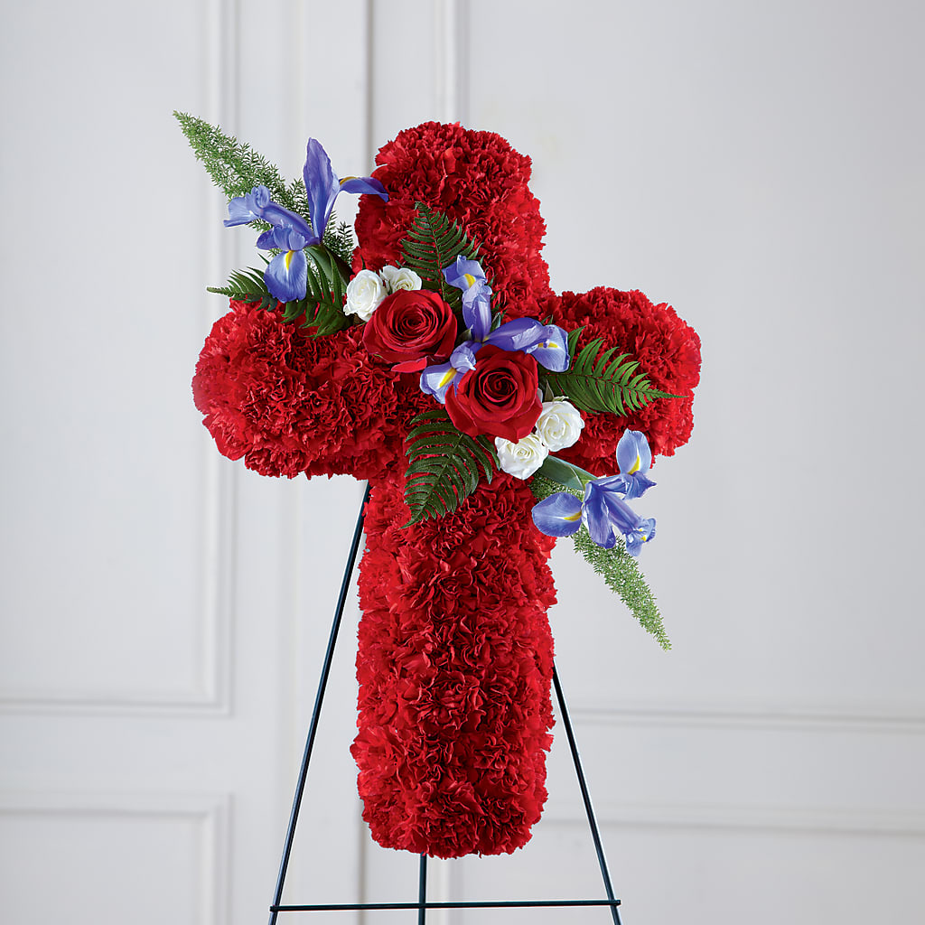 Faithful Hero Floral Cross – Secret Garden Atx, Hutto TX