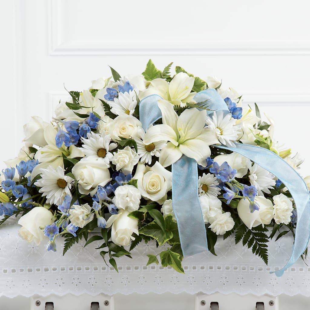 Tender Treasure Casket Spray – Secret Garden Atx, Hutto TX