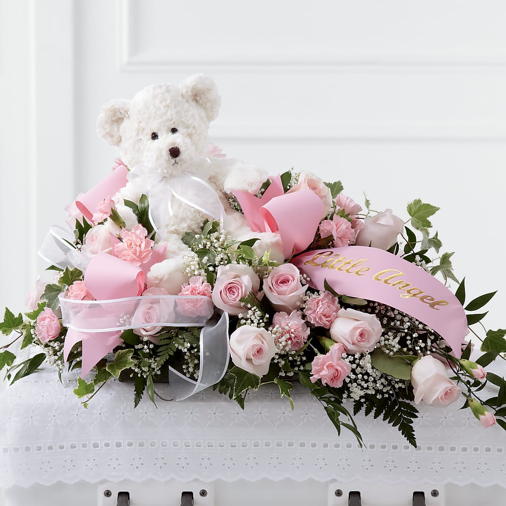 Touch of Sympathy Casket Spray – Secret Garden Atx, Hutto TX