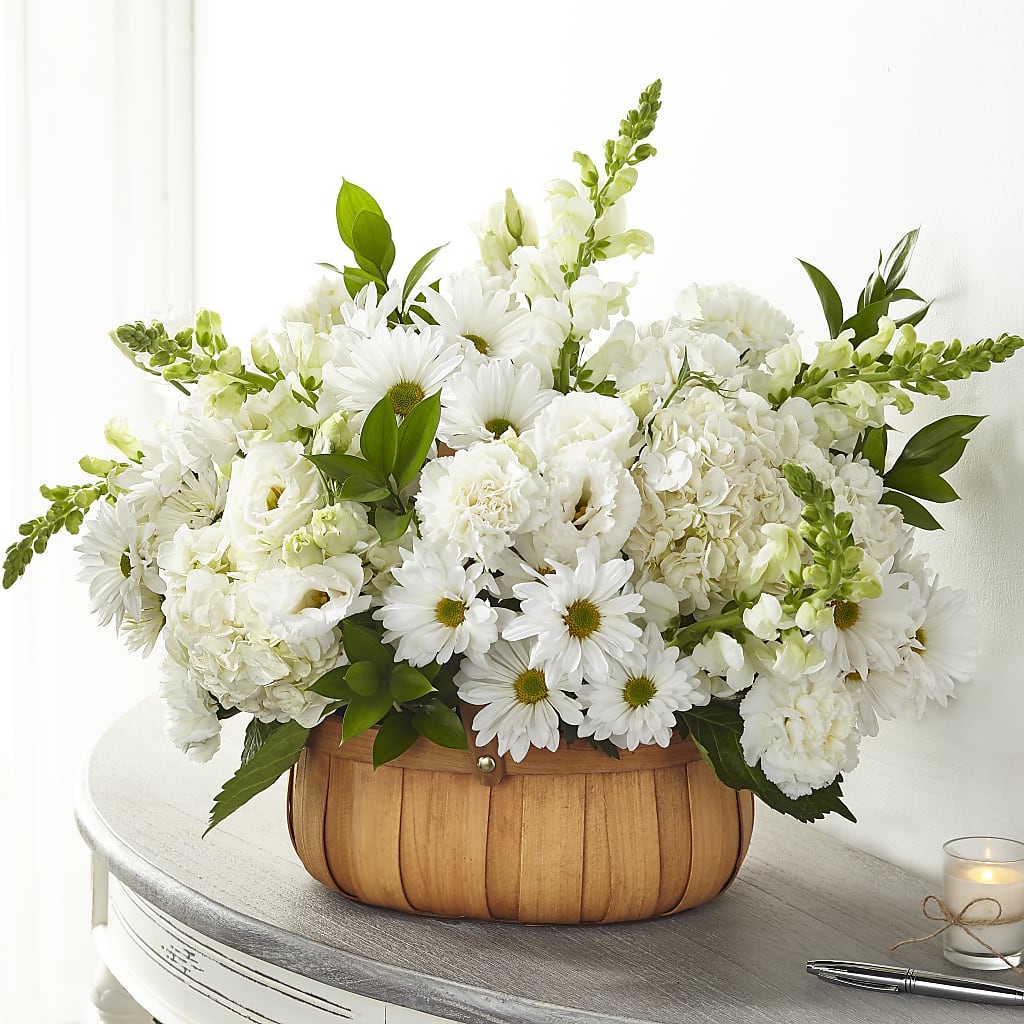 Pure Ivory Basket – Secret Garden Atx, Hutto TX