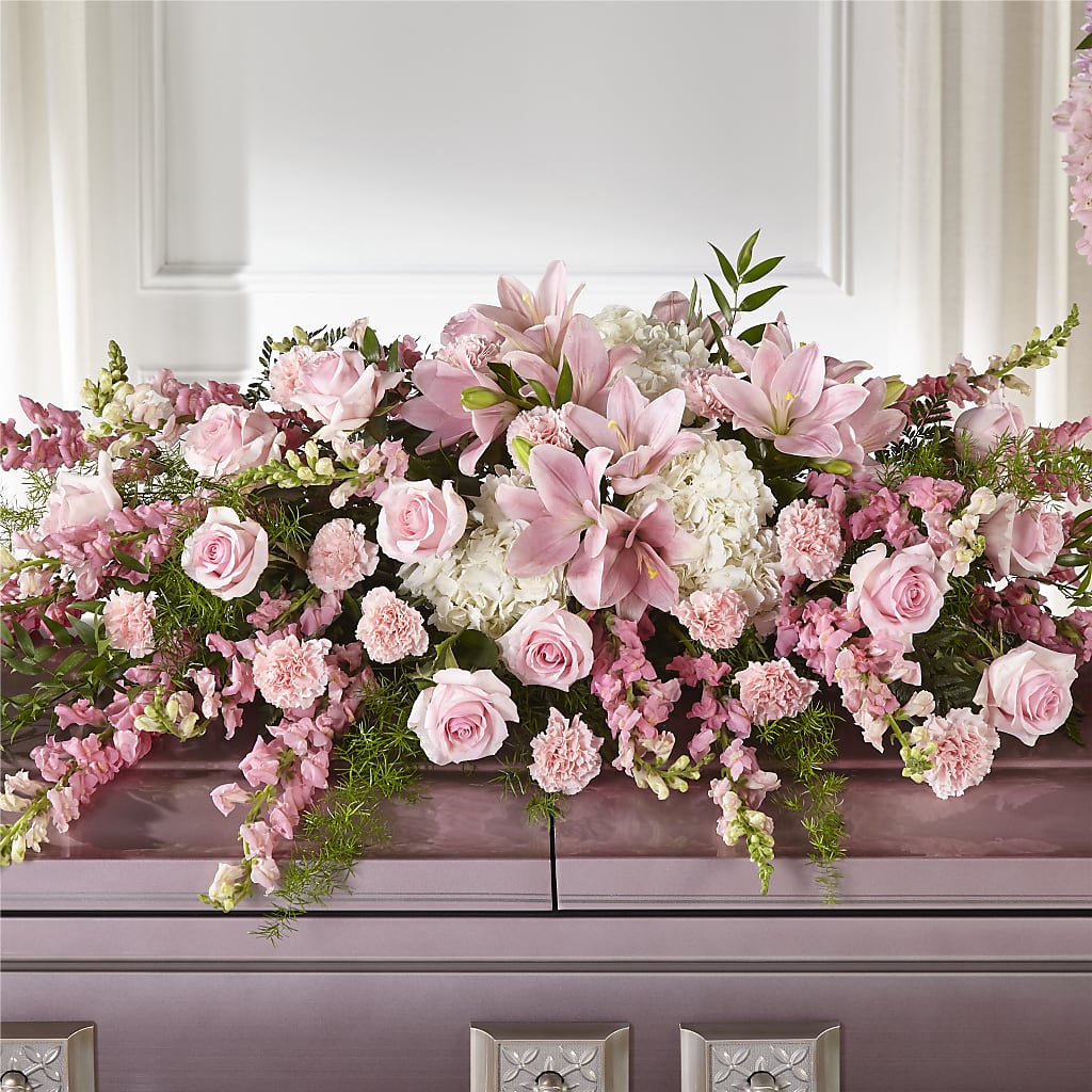 Life & Remembrance Casket Spray – Secret Garden Atx, Hutto TX