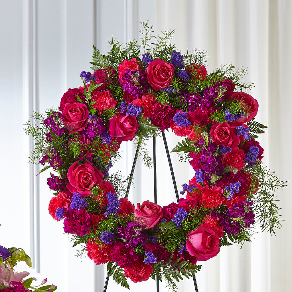 Calming Colors Wreath – Secret Garden Atx, Hutto TX