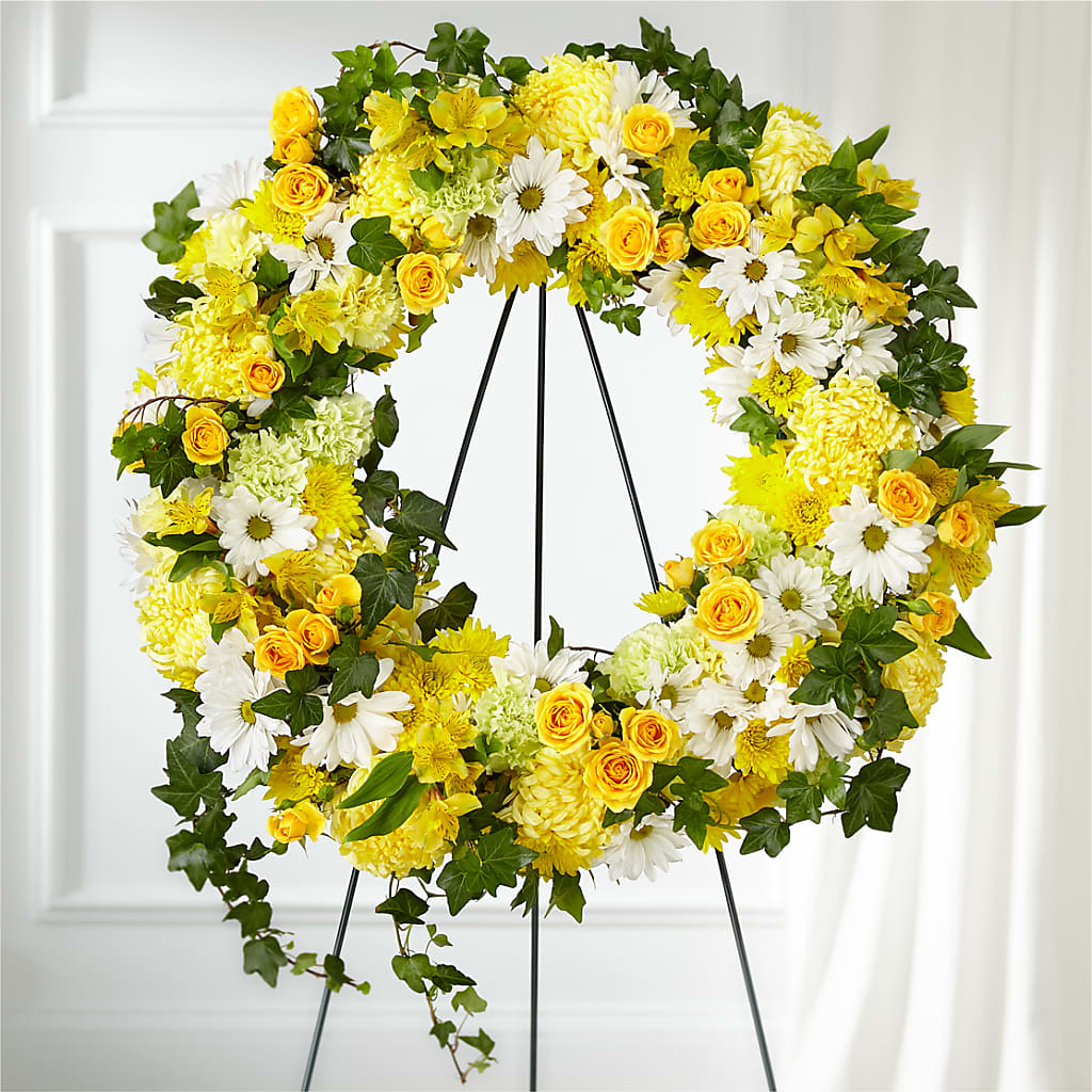 Golden Remembrance Wreath – Secret Garden Atx, Hutto TX