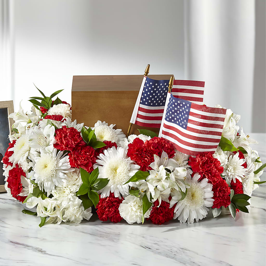 Spirit of Patriotism Cremation Adornment – Secret Garden Atx, Hutto TX