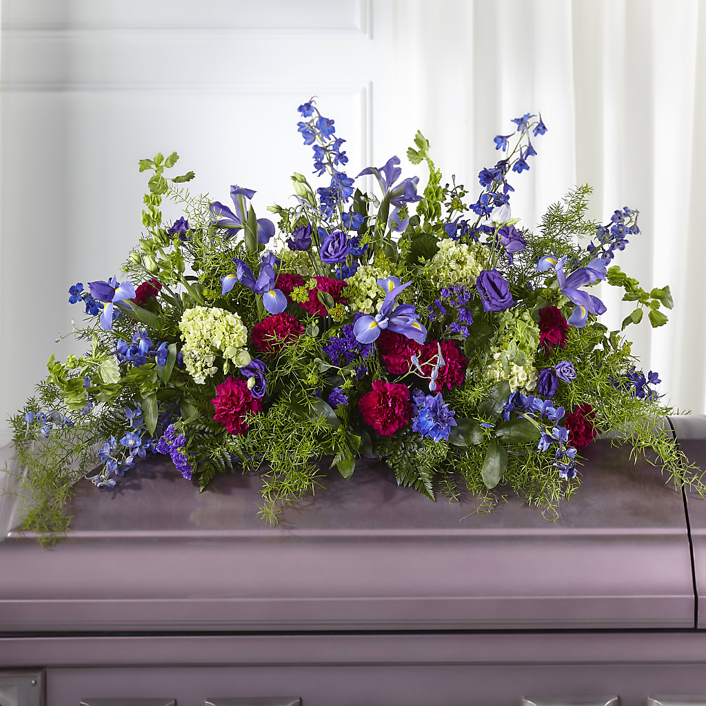 Always Treasured Casket Spray – Secret Garden Atx, Hutto TX