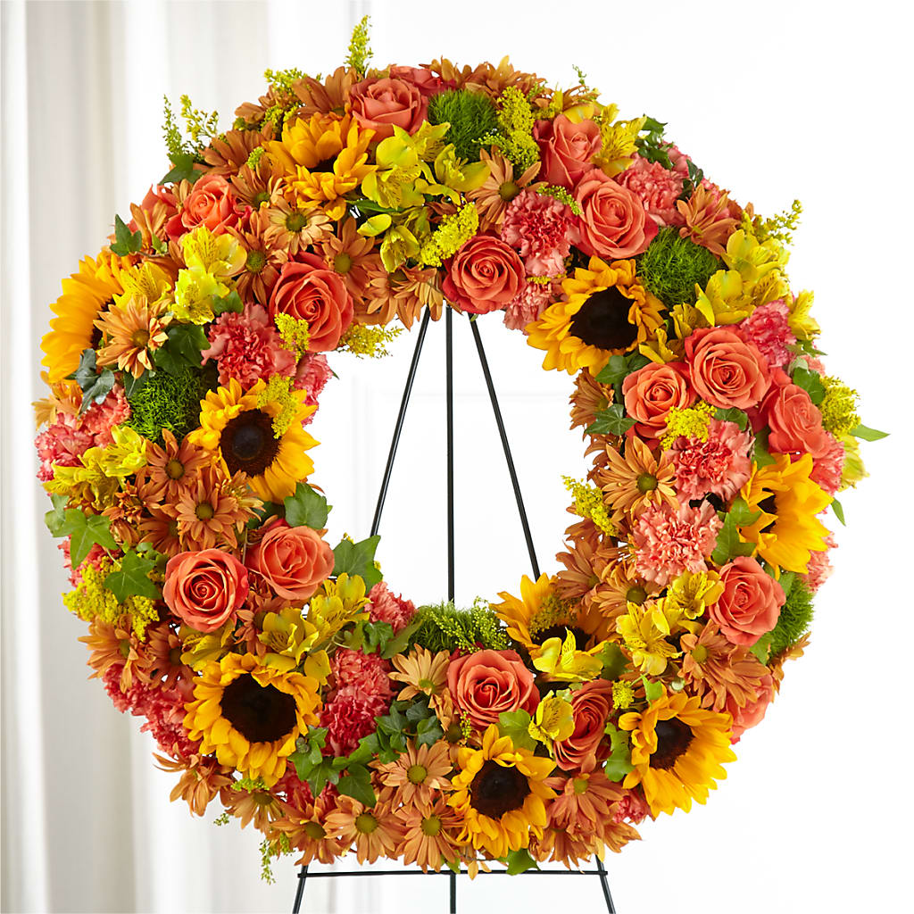 Autumnal Memories Wreath (Standard) – Secret Garden Atx, Hutto TX