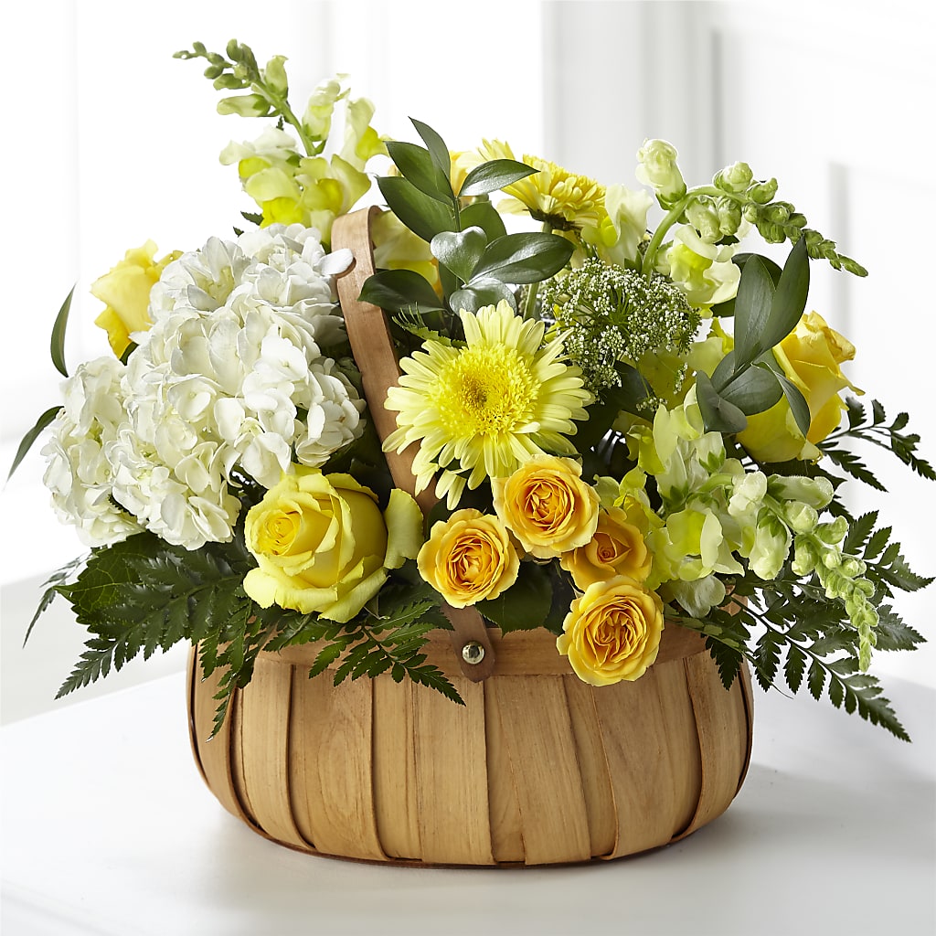 Rustic Remembrance Basket – Secret Garden Atx, Hutto TX