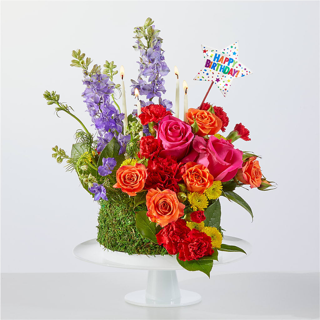 Best Year Yet Floral Cake – Secret Garden Atx, Hutto TX