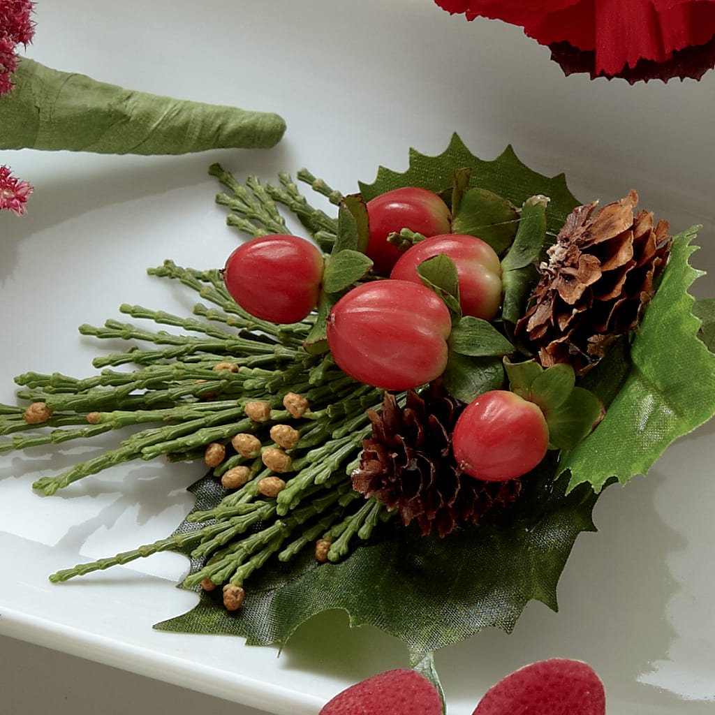 Red Berry Boutonniere – Secret Garden Atx, Hutto TX