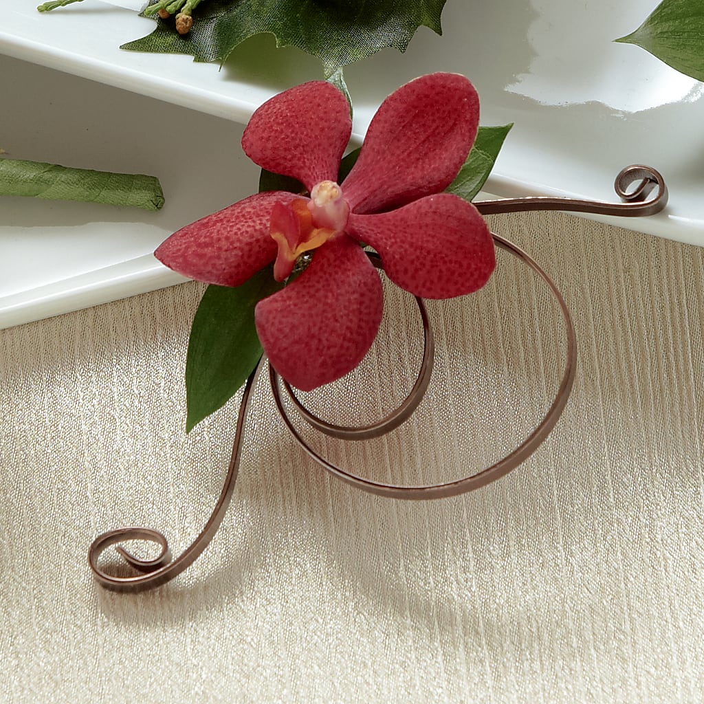 Red Mokara Boutonniere – Secret Garden Atx, Hutto TX