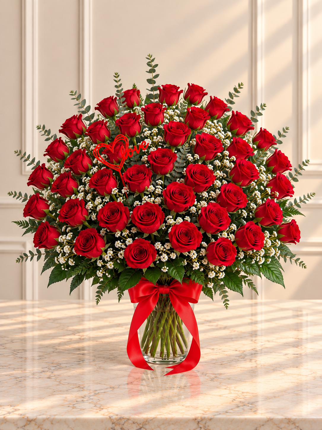 Classic Red Roses