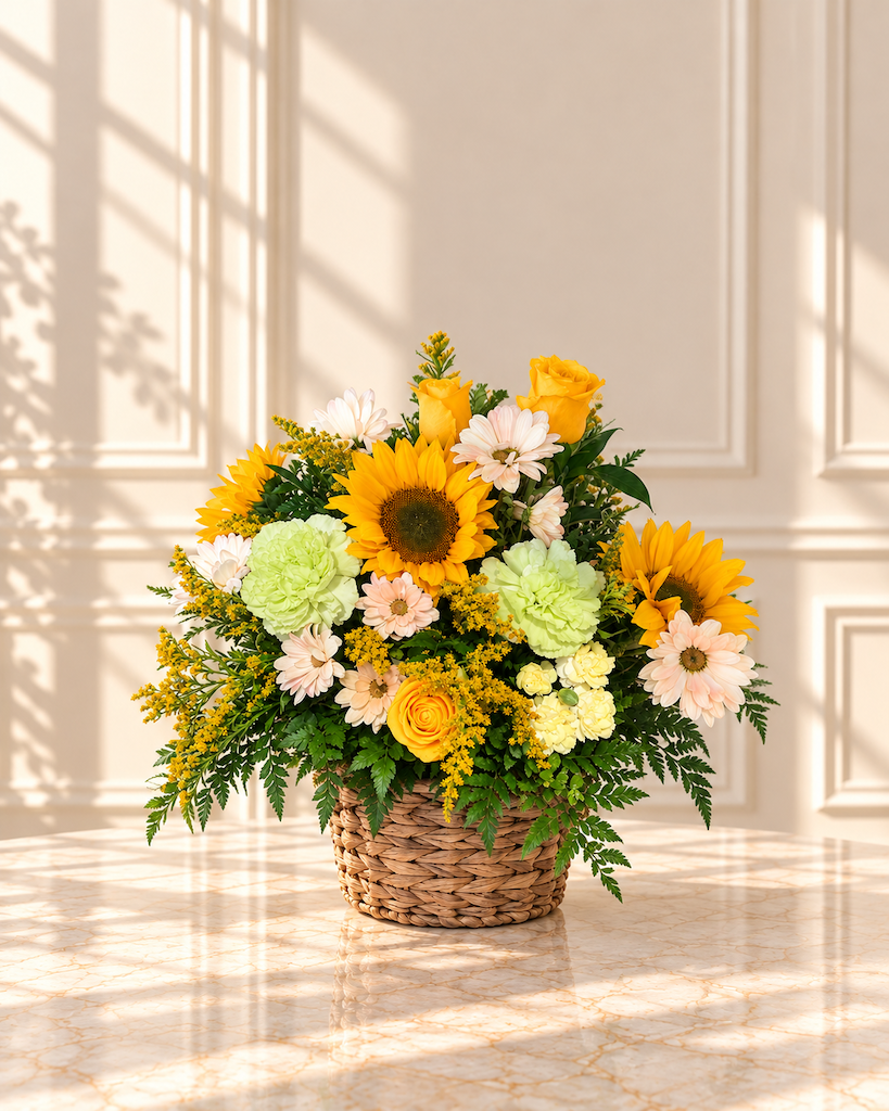 Sunshine Harvest Basket