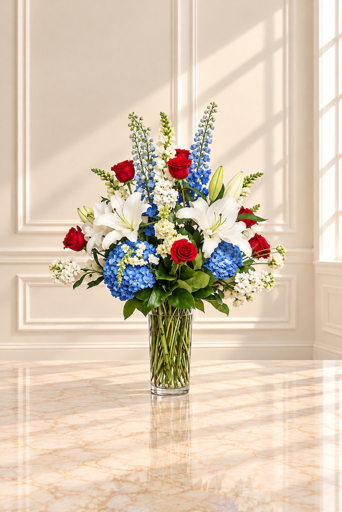 American Pride Elegance Floral Arrangement