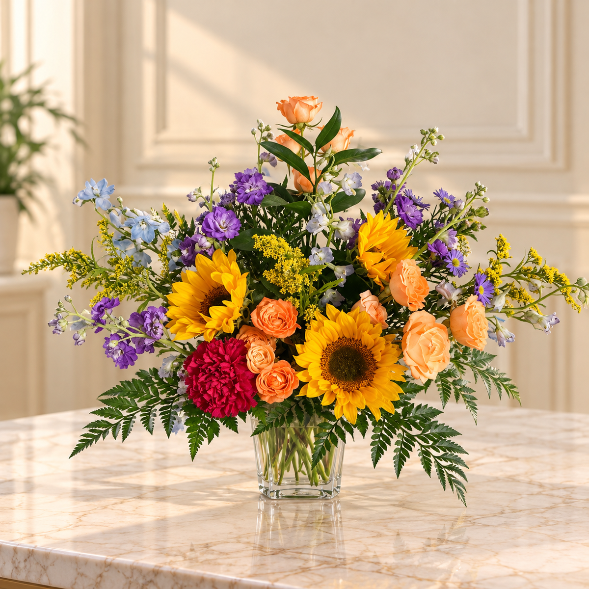 Sunshine & Harvest Floral Arrangement