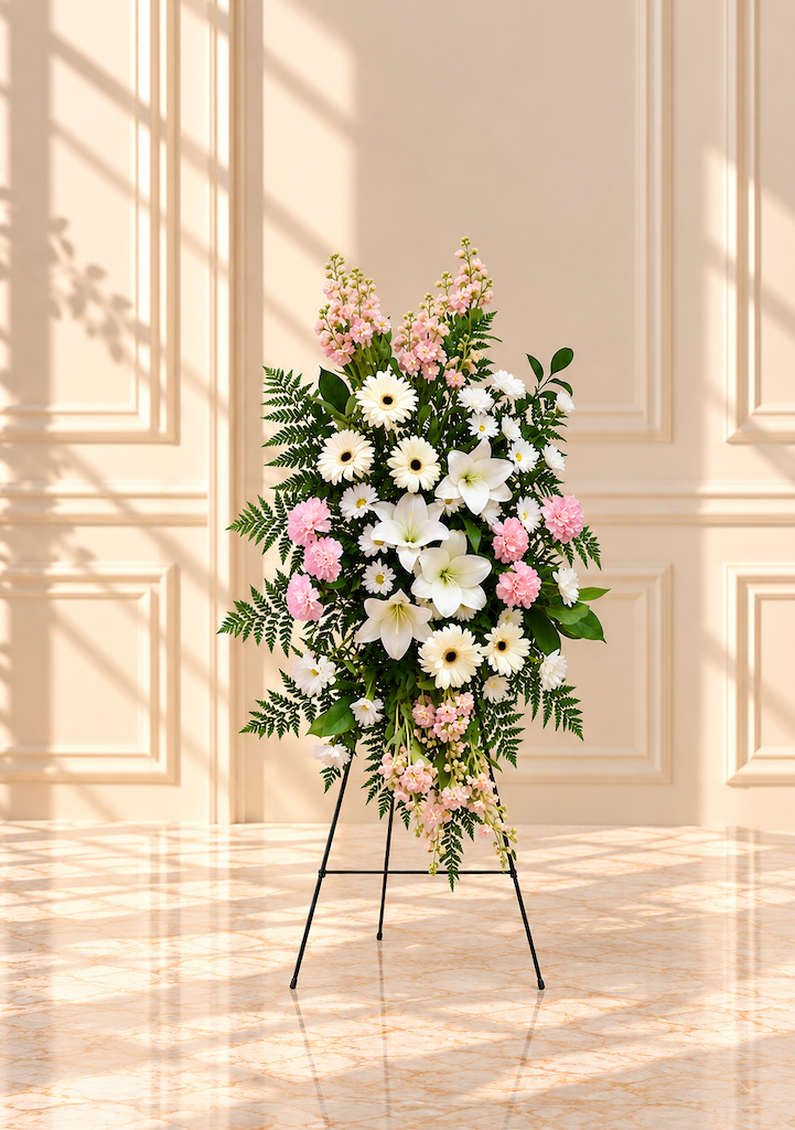 Blush Serenity Standing Spray