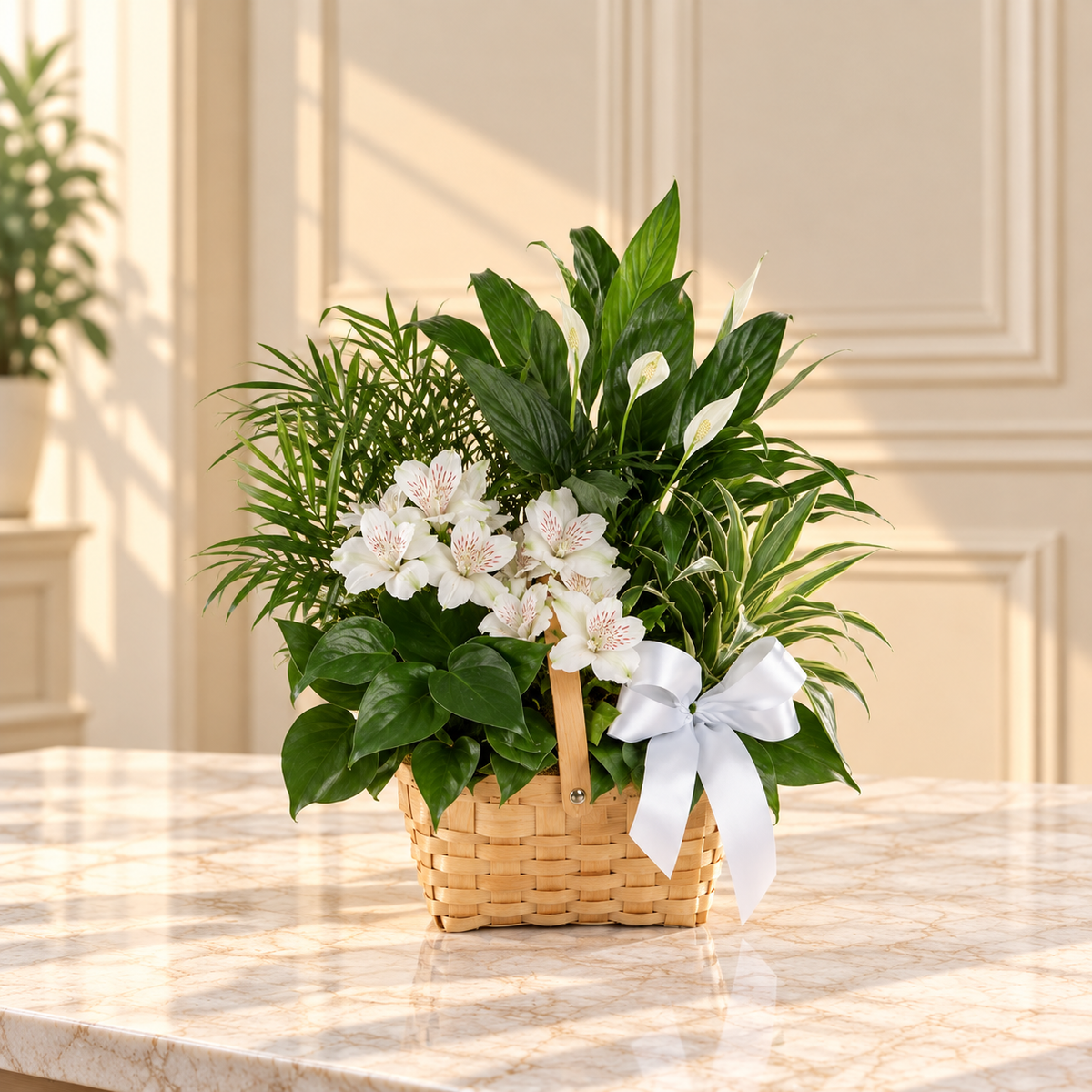 Elegant Garden Plant Basket