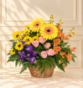 Sunshine & Petals Basket
