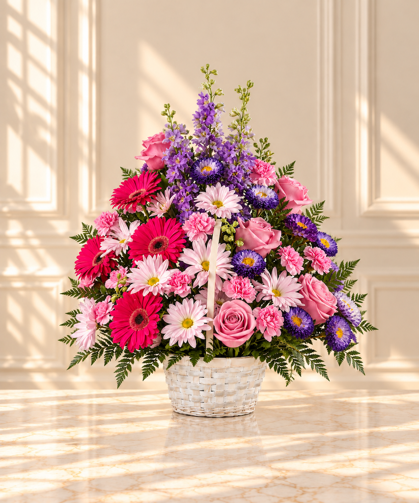 Enchanted Blossom Basket
