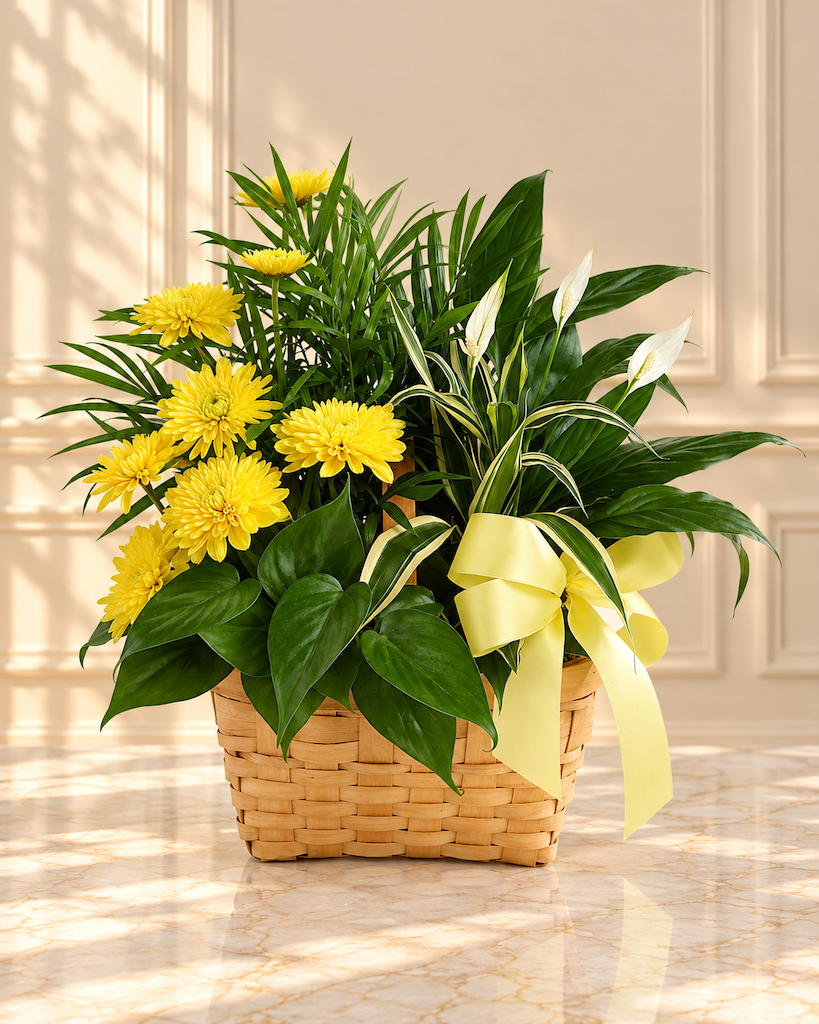 Sunshine & Serenity Basket