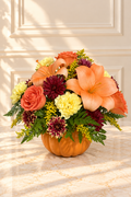Autumn Glow Pumpkin Arrangement