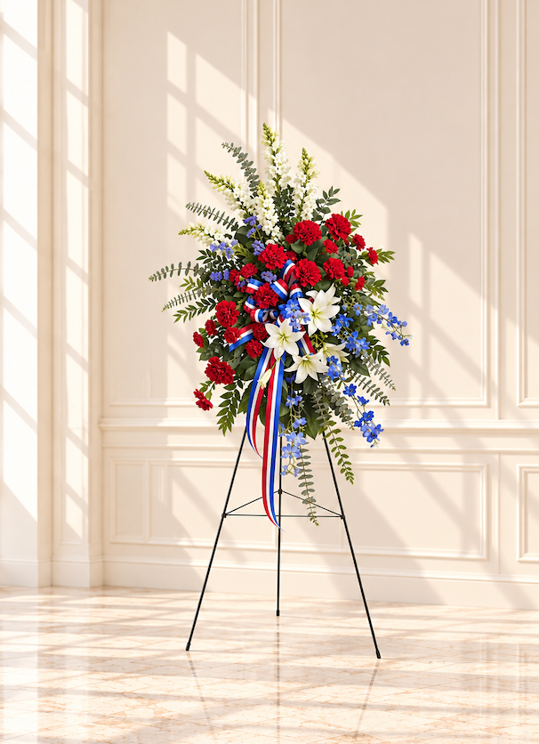 American Honor Standing Spray