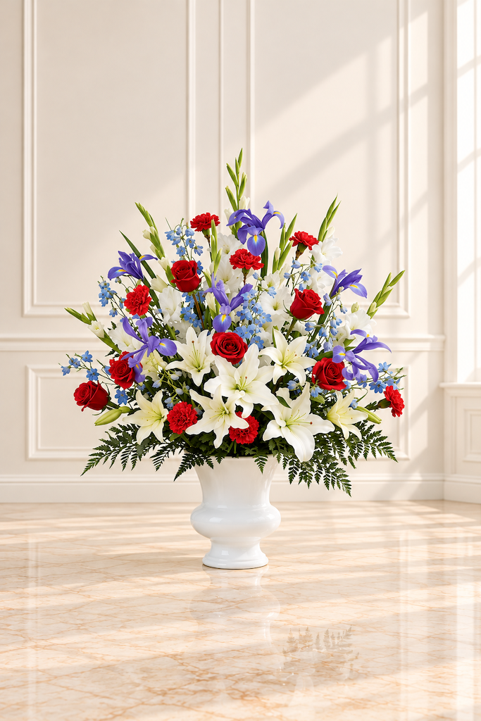American Spirit Luxury Floral Arrangement