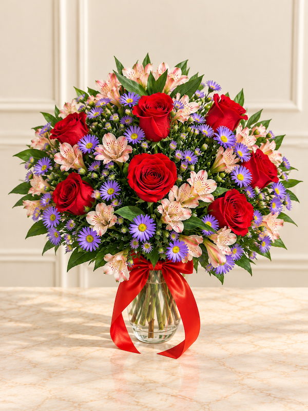 Romantic Garden Floral Arrangement
