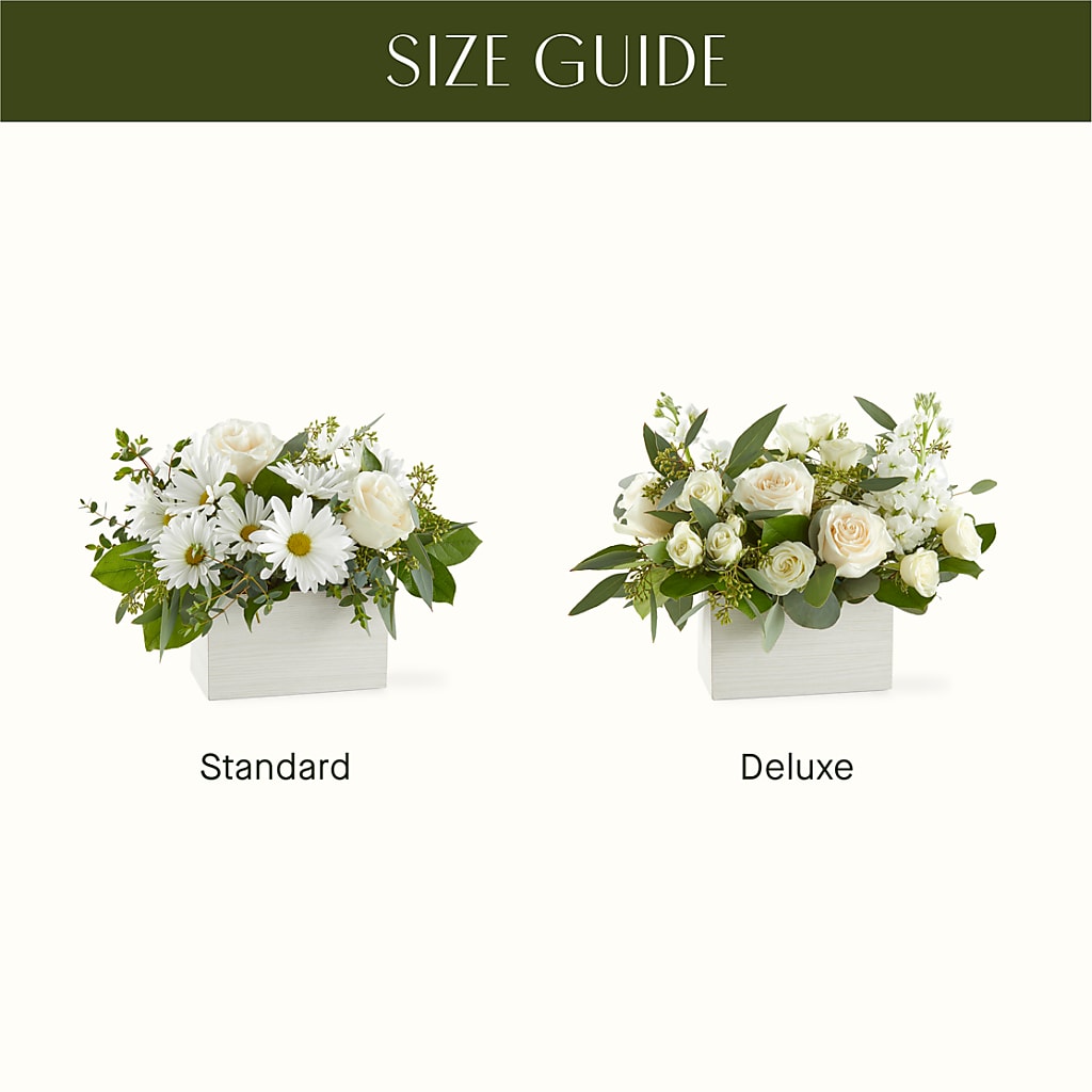 Fresh Linen Box Bouquet –  Secret Garden Atx, Hutto TX