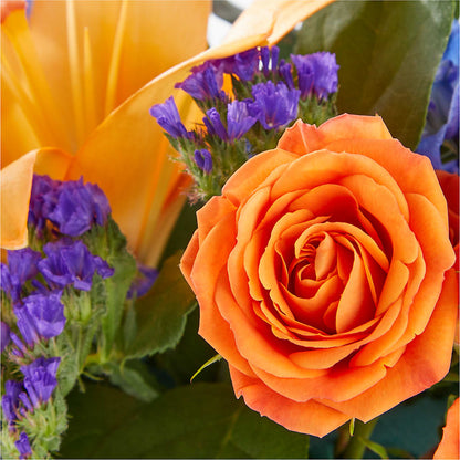 Radiant Citrus Box Bouquet –  Secret Garden Atx, Hutto TX
