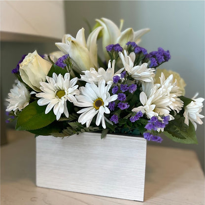 Beyond Blue Box Bouquet –  Secret Garden Atx, Hutto TX