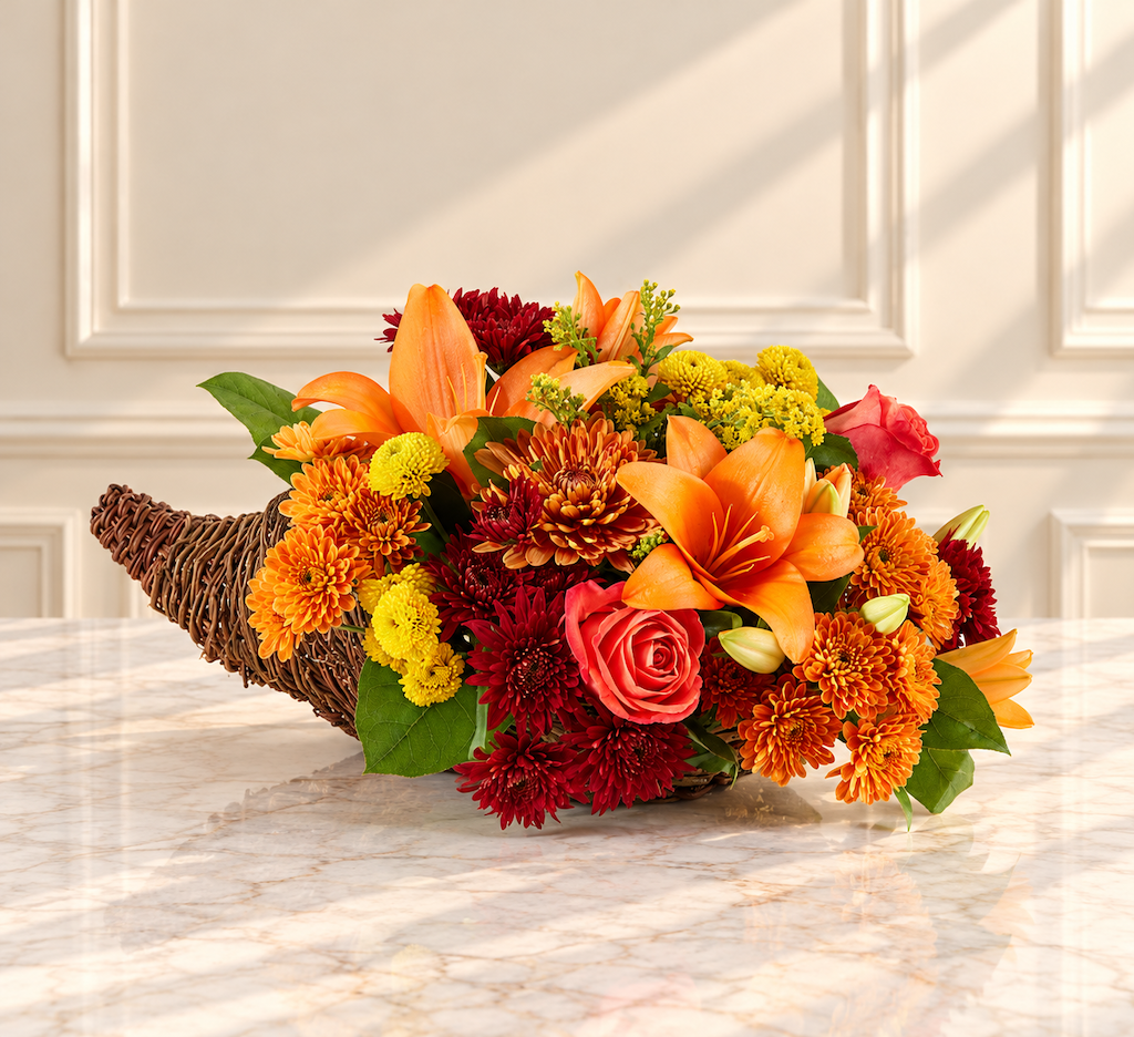Autumn Harvest Cornucopia