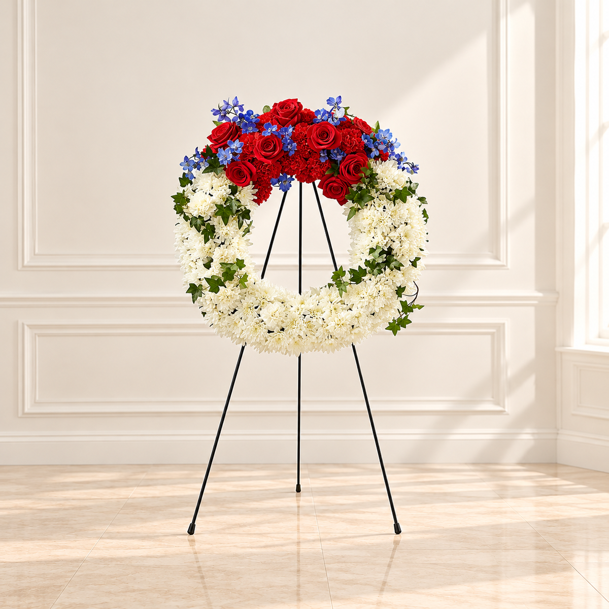 American Pride Standing Wreath