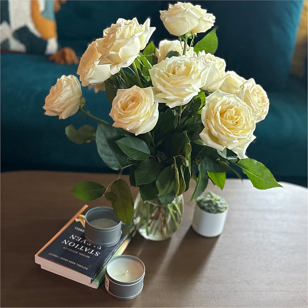 Long Stem Yellow Rose Bouquet –  Secret Garden Atx, Hutto TX