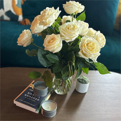 Long Stem Yellow Rose Bouquet –  Secret Garden Atx, Hutto TX
