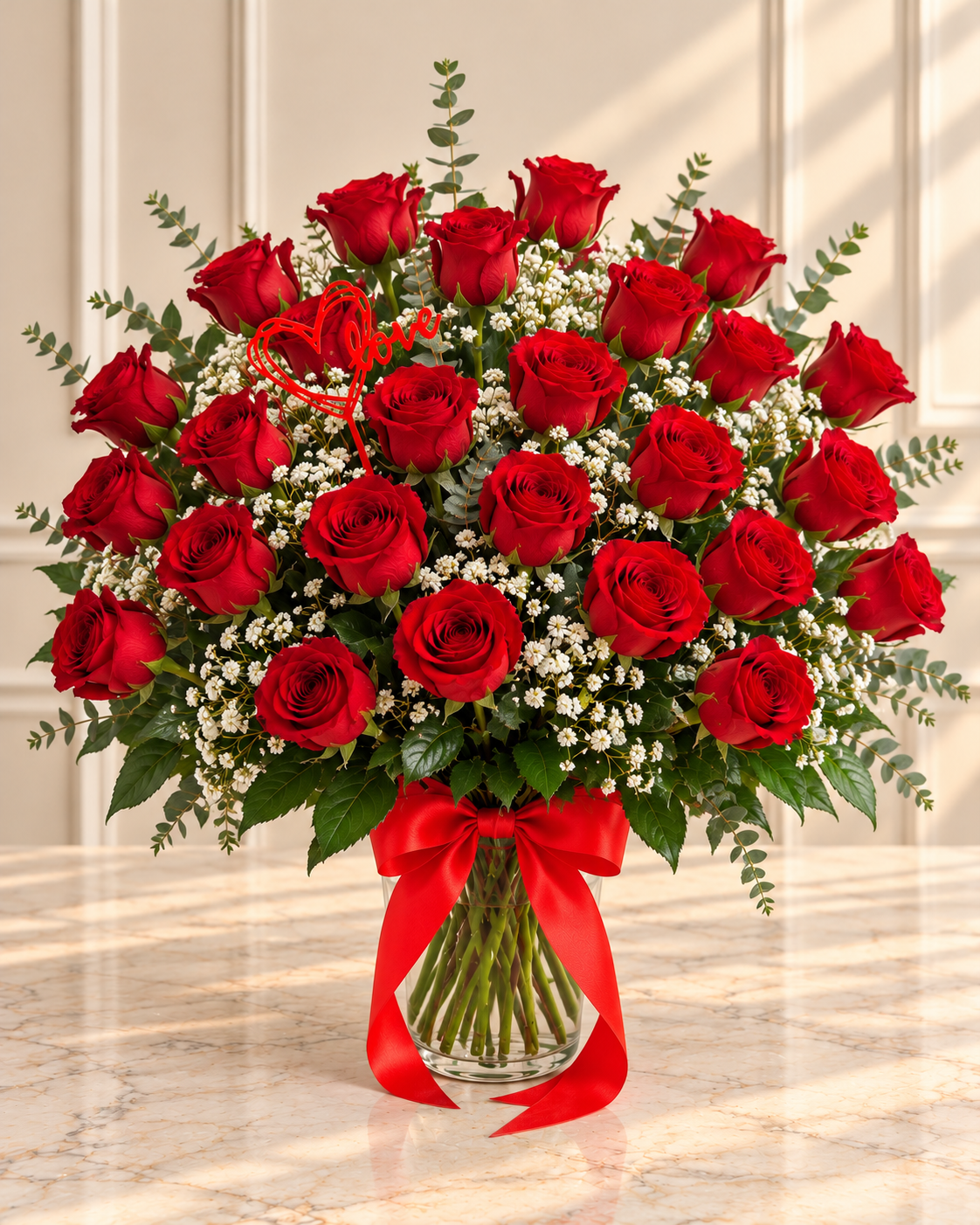 Classic Red Roses