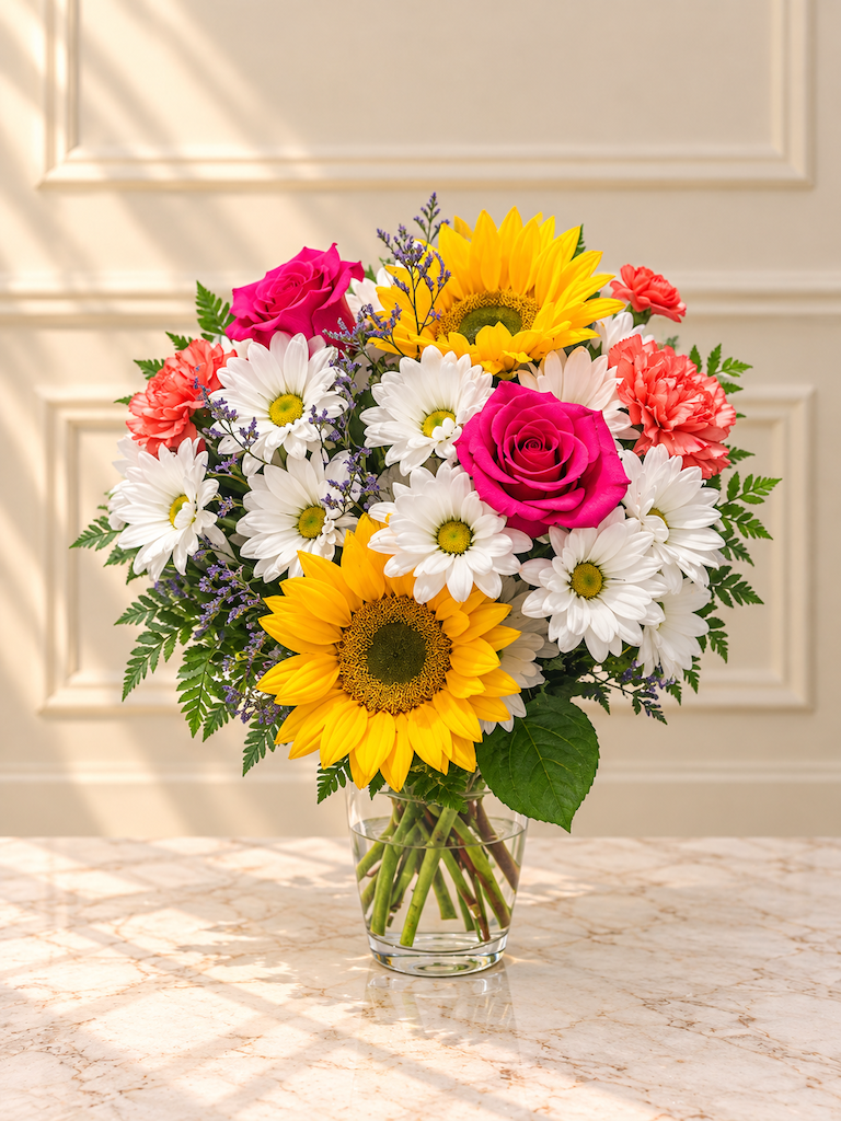 Sunflower Kisses Bouquet