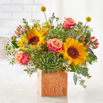 Sunflower Season Bouquet –  Secret Garden Atx, Hutto TX