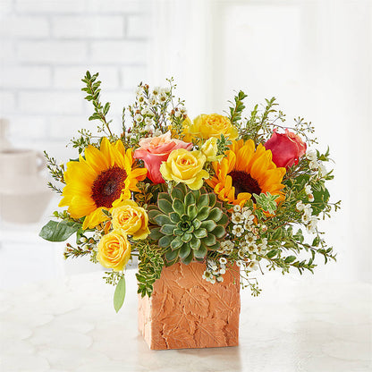 Sunflower Season Bouquet –  Secret Garden Atx, Hutto TX